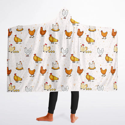 Kids Chicken Hooded Wearable Blanket