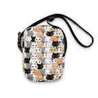 Girls Cat Face Crossbody Purse