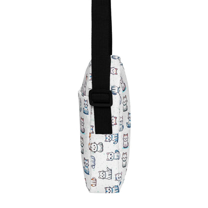 Girls Cat Pattern Crossbody Purse
