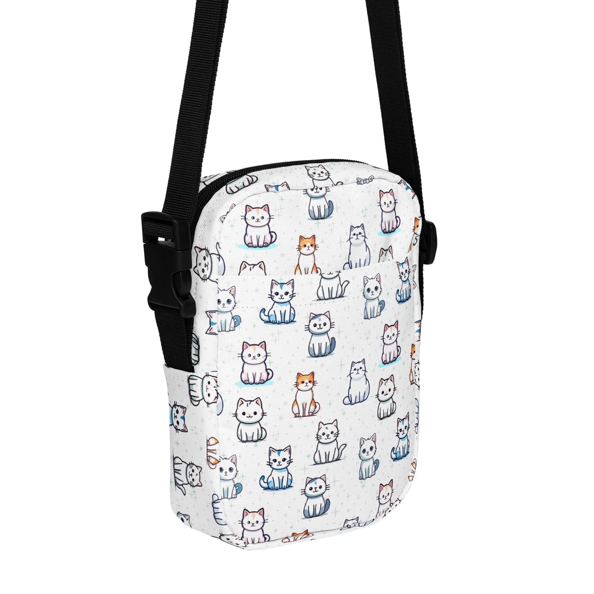 Girls Cat Pattern Crossbody Purse