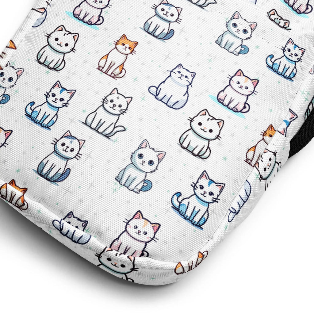 Girls Cat Pattern Crossbody Purse
