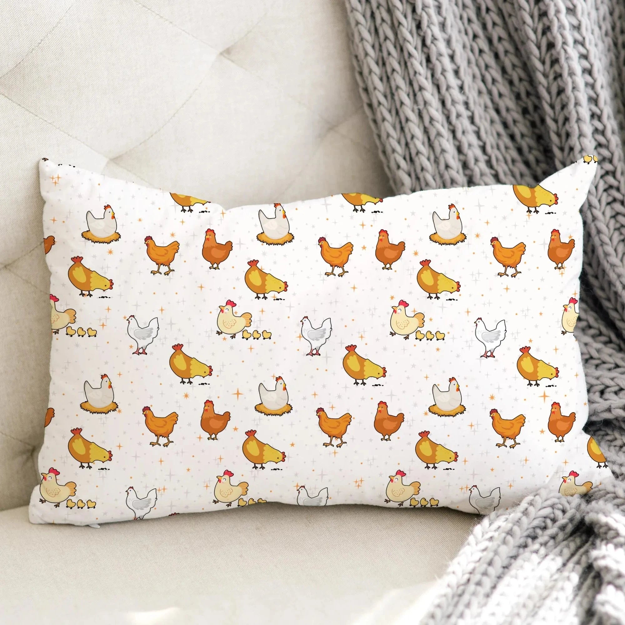 Kids Chicken Pillowcase
