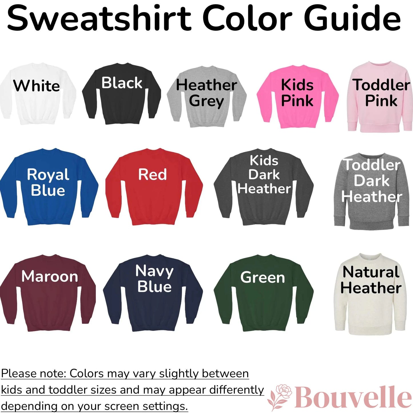 Kids Corgi Fall Sweatshirt – Cute Puppy in Autumn Leaves Toddler & Youth Pullover