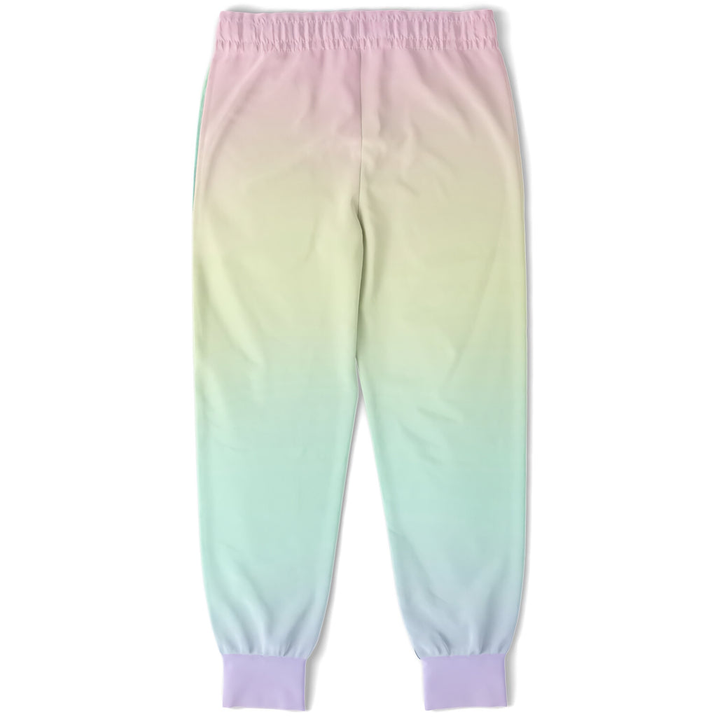 Girls Pastel Rainbow Jogger Pants