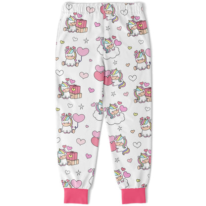 Girls Unicorn Birthday Jogger Pants