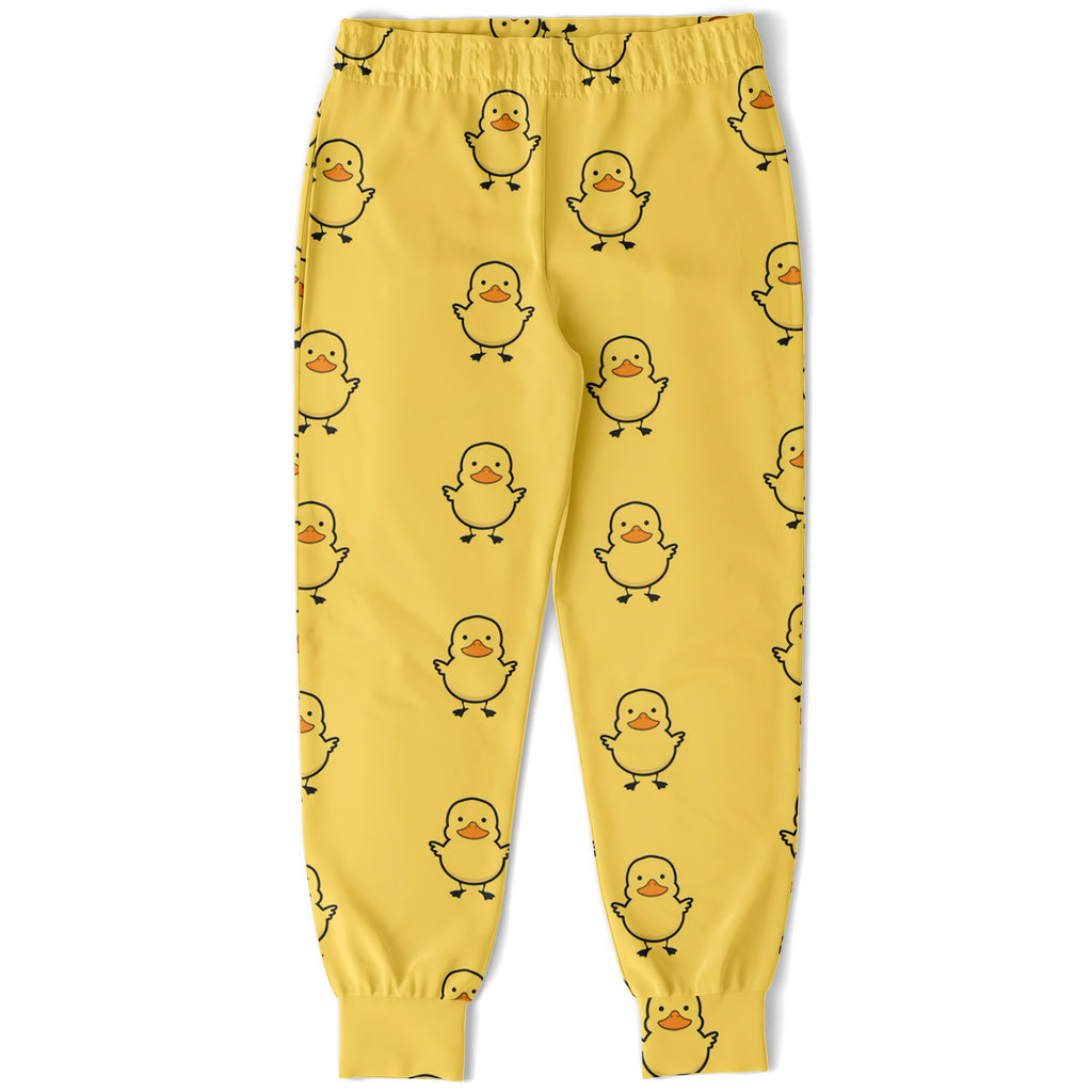 Kids Yellow Rubber Duck Jogger Pants
