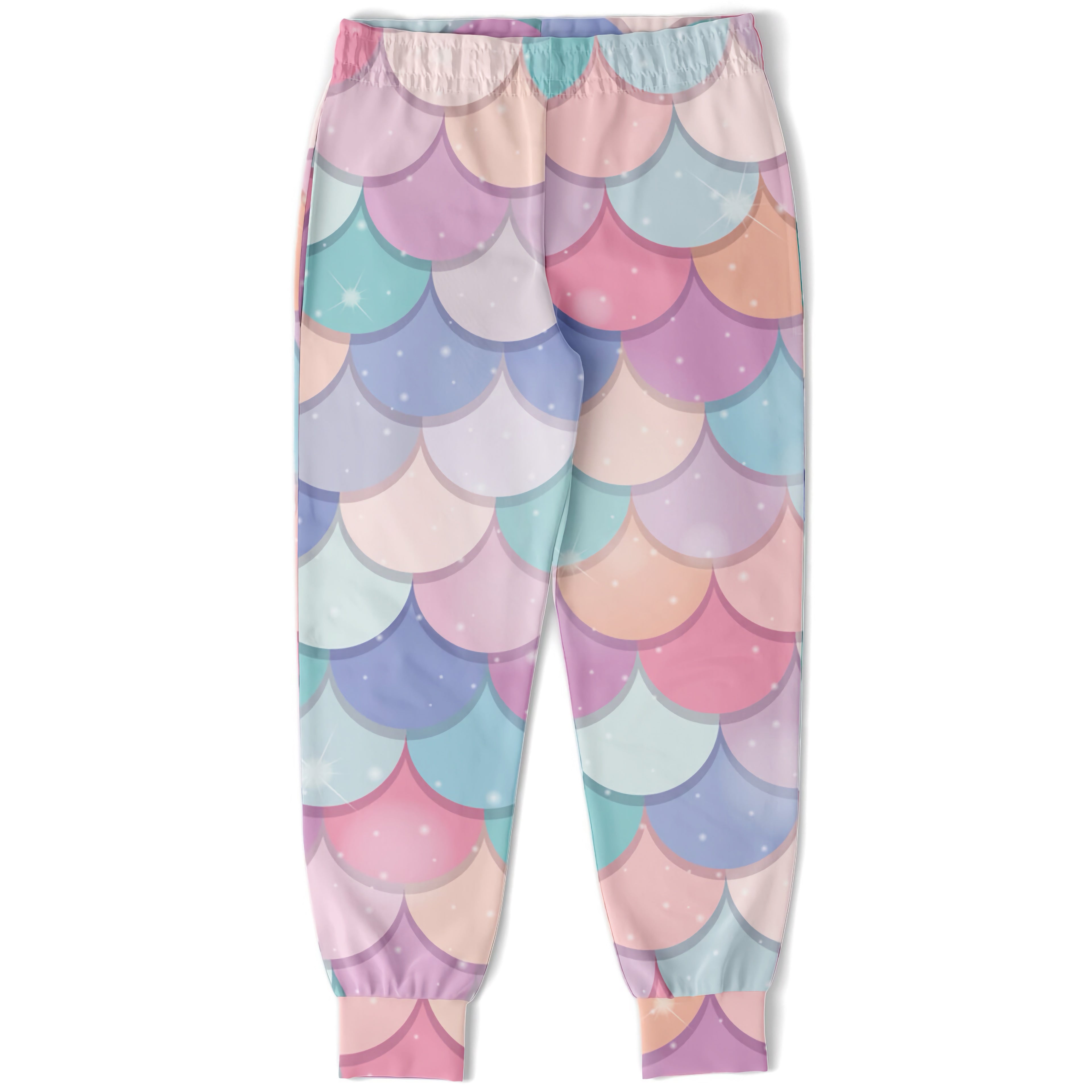 Girls Rainbow Mermaid Jogger Pants