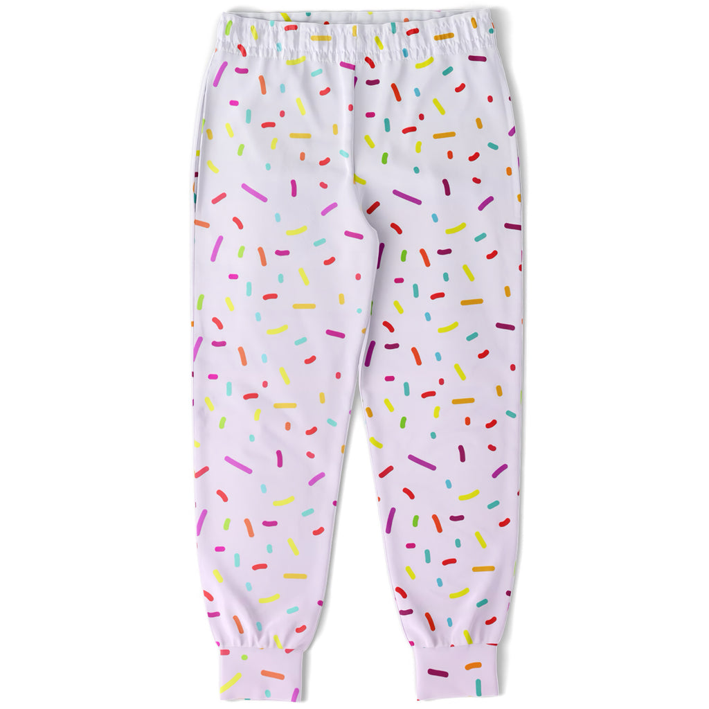 Girls Colorful Sprinkles Ice Cream Jogger Pants
