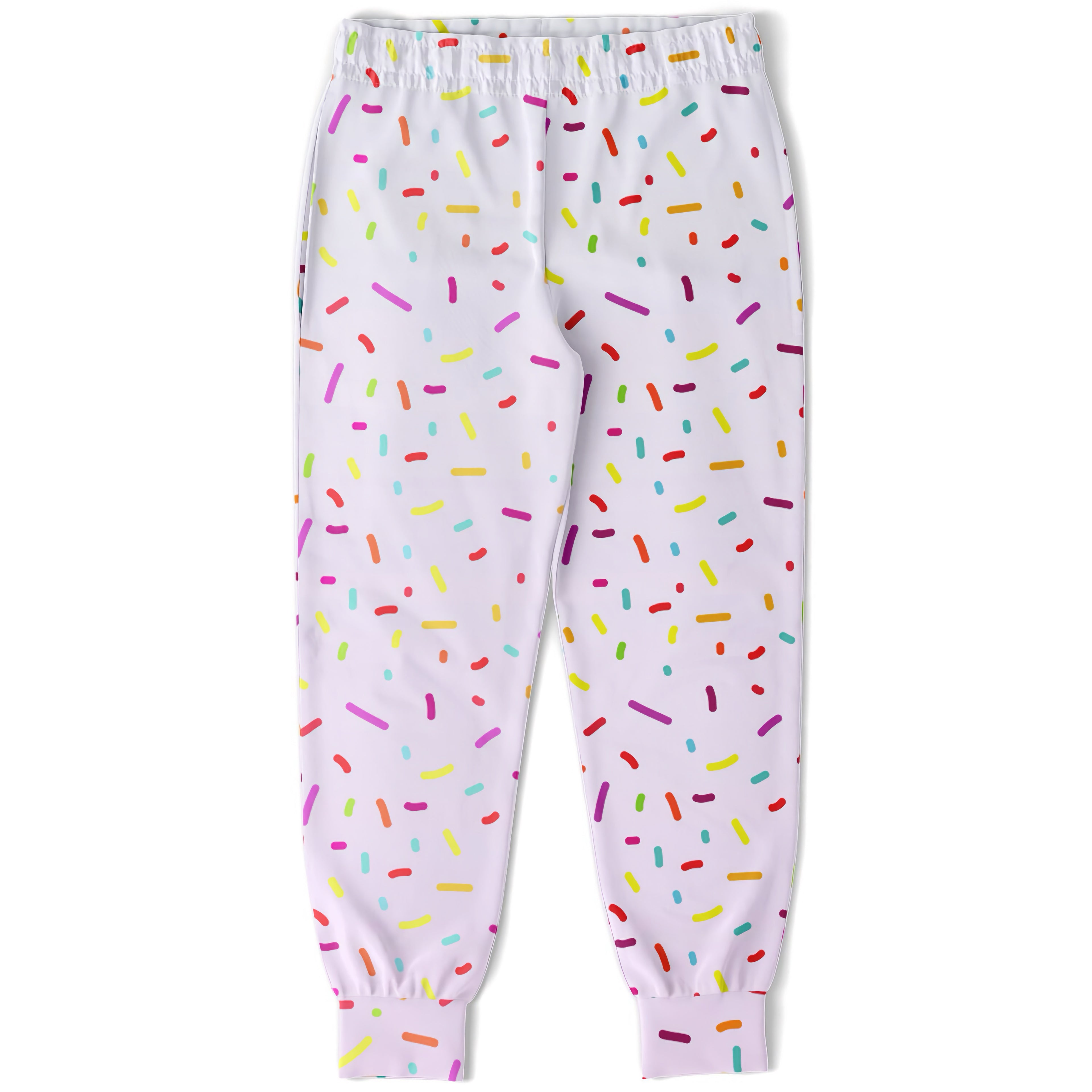 Girls Colorful Sprinkles Ice Cream Jogger Pants