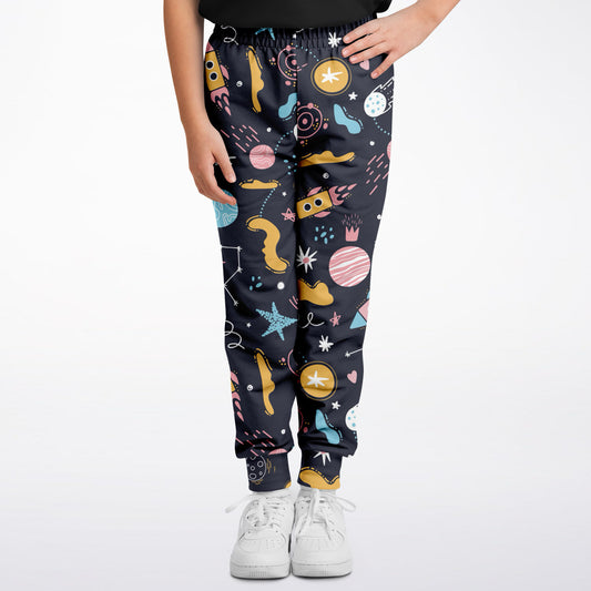 Kids Outer Space Jogger Pants