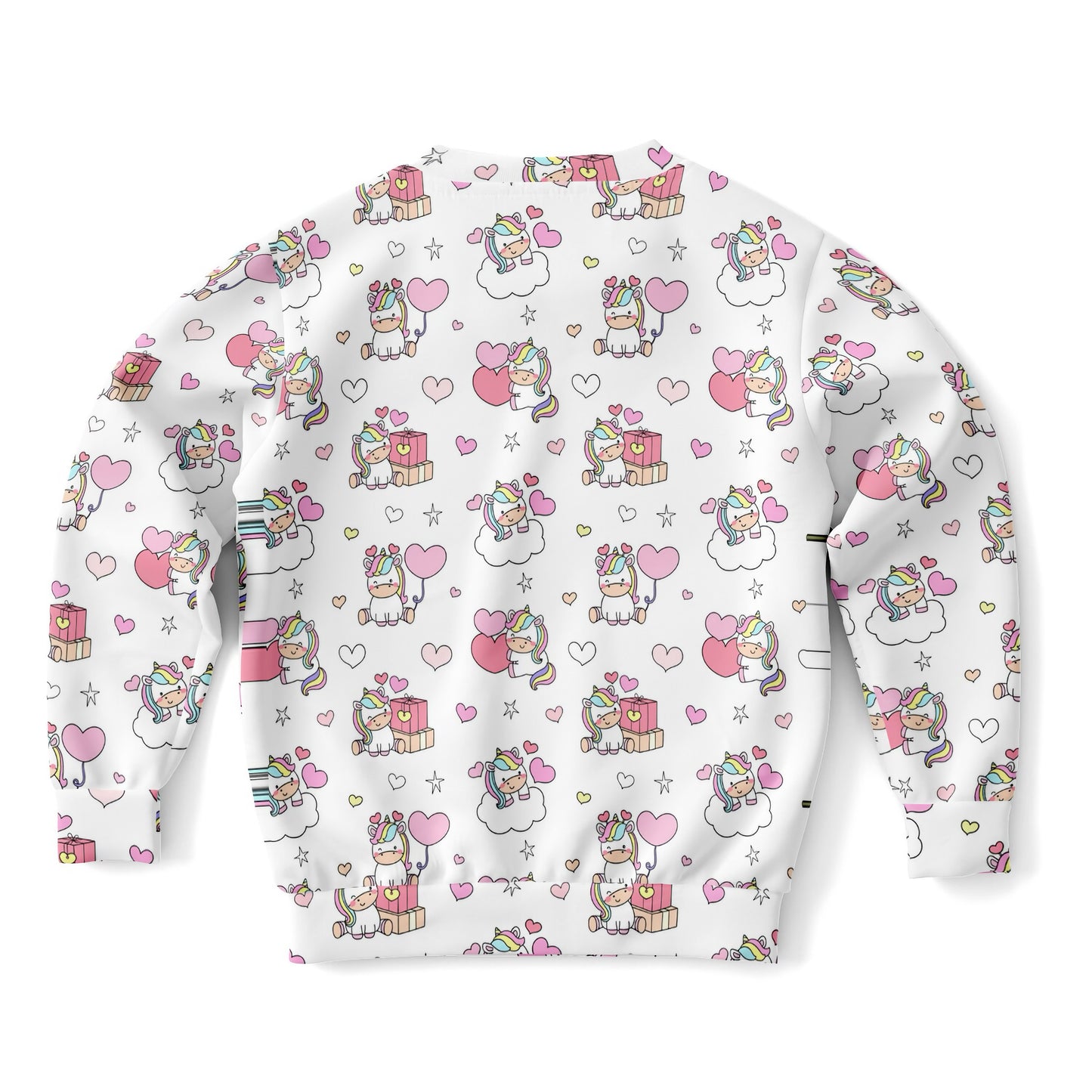 Girls Unicorn Birthday Sweatshirt – Cozy Cotton Fleece or Lightweight Sports Fabric