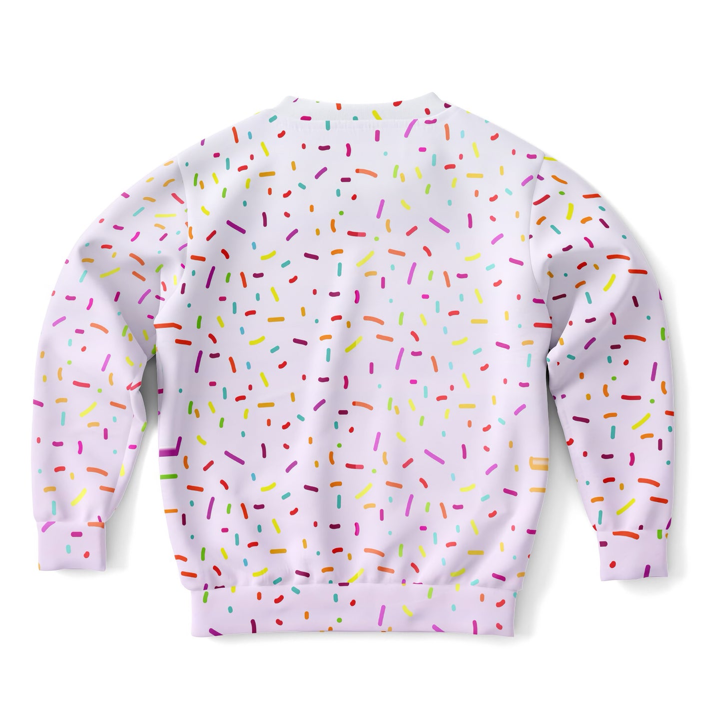 Colorful Sprinkles Birthday Girl Sweatshirt – Cozy Cotton Fleece or Lightweight Sports Fabric