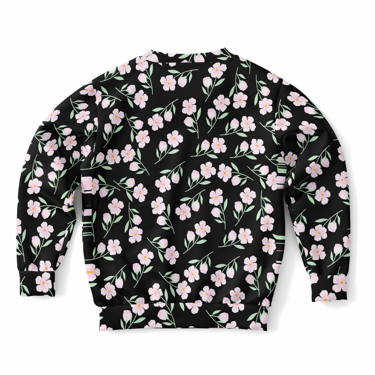 Girls Blush Pink Floral Sweatshirt – Ultra Soft & Stretchy, Cozy Fleece or Lightweight Sports Fabric Sweatshirt – Ultra Soft & Stretchy, Cozy Fleece or Lightweight Sports Fabric