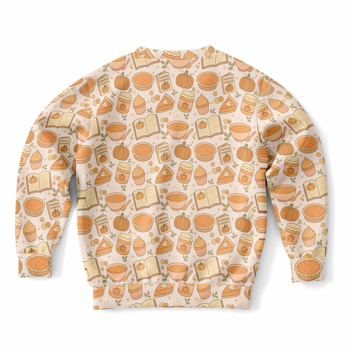 Kids Pumpkin Pie Themed Sweatshirt – Ultra Soft & Stretchy, Cozy Fleece or Lightweight Sports Fabric Sweatshirt – Ultra Soft & Stretchy, Cozy Fleece or Lightweight Sports Fabric