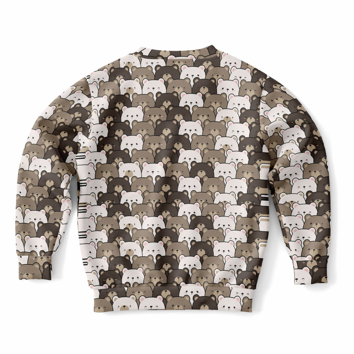 Kids Bear Face Sweatshirt – Ultra Soft & Stretchy, Cozy Fleece or Lightweight Sports Fabric Sweatshirt – Ultra Soft & Stretchy, Cozy Fleece or Lightweight Sports Fabric