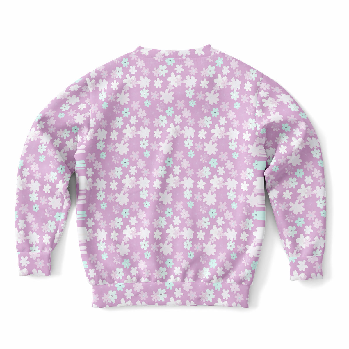 Girls Lavender Purple Floral Sweatshirt – Ultra Soft & Stretchy, Cozy Fleece or Lightweight Sports Fabric Sweatshirt – Ultra Soft & Stretchy, Cozy Fleece or Lightweight Sports Fabric