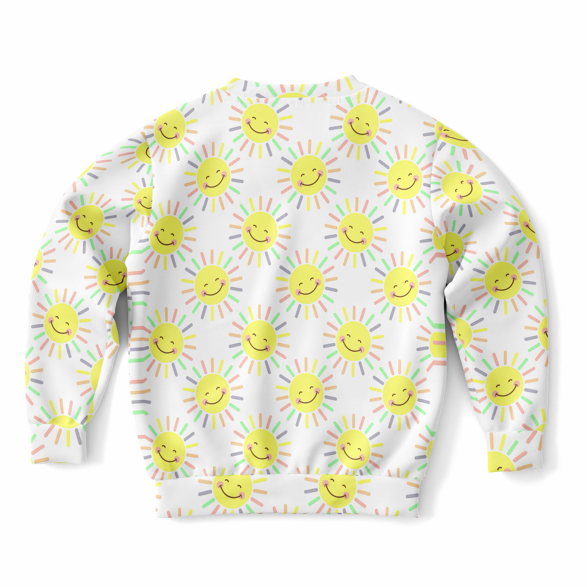 Kids Happy Sunshine Sweatshirt – Ultra Soft & Stretchy, Cozy Fleece or Lightweight Sports Fabric Sweatshirt – Ultra Soft & Stretchy, Cozy Fleece or Lightweight Sports Fabric
