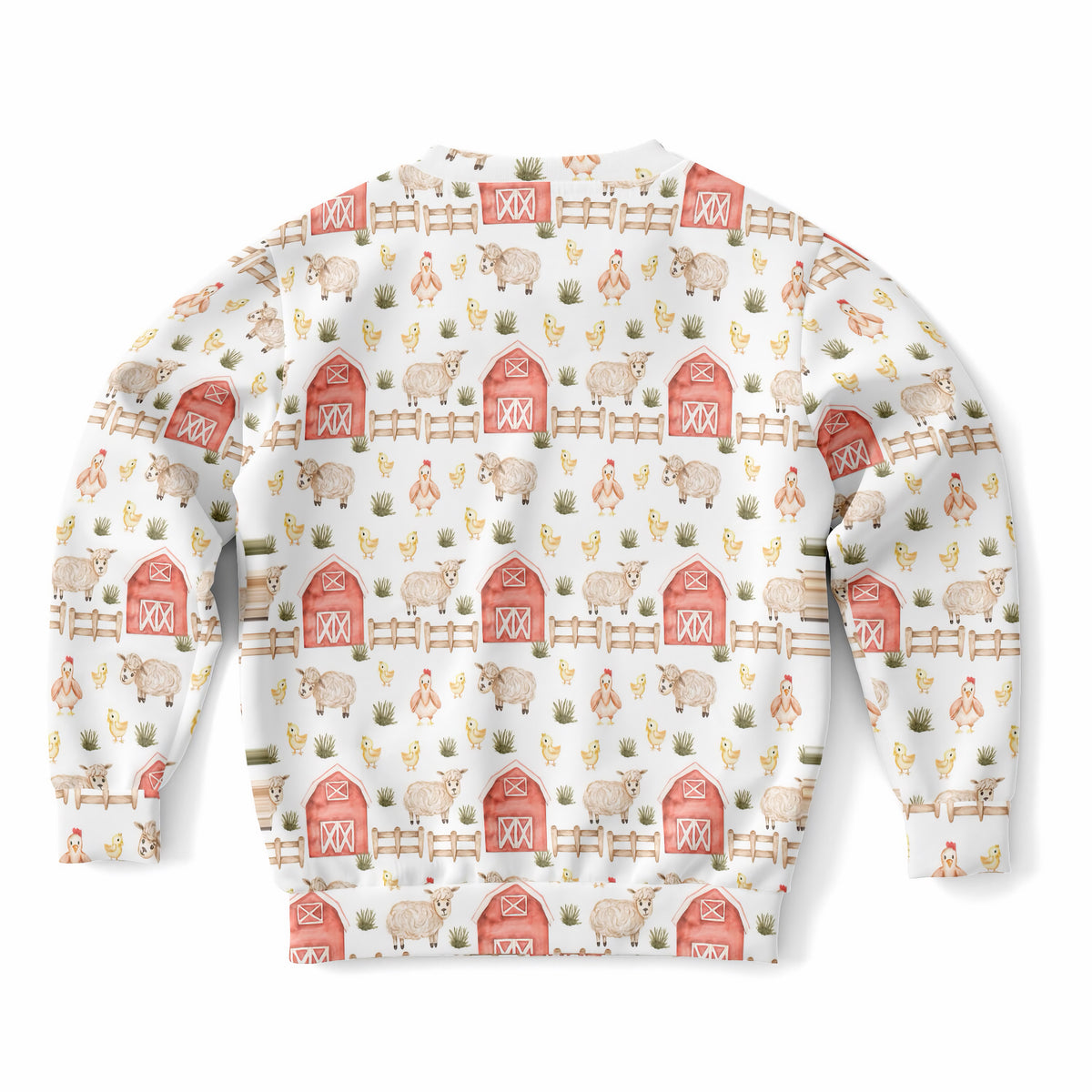 Kids Farm Animal Sweatshirt – Ultra Soft & Stretchy, Cozy Fleece or Lightweight Sports Fabric Sweatshirt – Ultra Soft & Stretchy, Cozy Fleece or Lightweight Sports Fabric