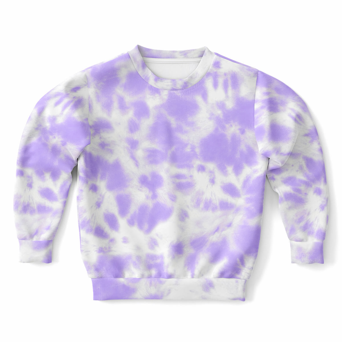 Kids Purple Tie Dye Sweatshirt – Ultra Soft & Stretchy, Cozy Fleece or Lightweight Sports Fabric Sweatshirt – Ultra Soft & Stretchy, Cozy Fleece or Lightweight Sports Fabric