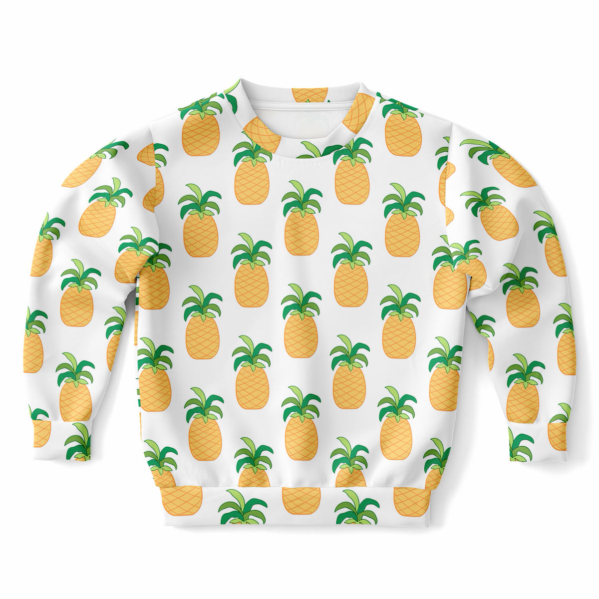 Kids Pineapple Sweatshirt – Ultra Soft & Stretchy, Cozy Fleece or Lightweight Sports Fabric Sweatshirt – Ultra Soft & Stretchy, Cozy Fleece or Lightweight Sports Fabric