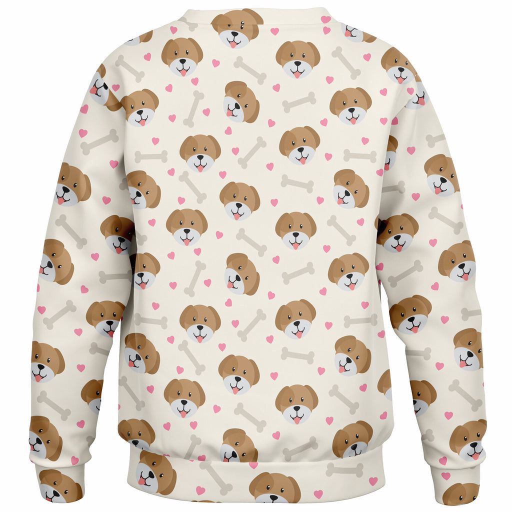 Kids Cute Puppy Sweatshirt – Ultra Soft & Stretchy, Cozy Fleece or Lightweight Sports Fabric Sweatshirt – Ultra Soft & Stretchy, Cozy Fleece or Lightweight Sports Fabric