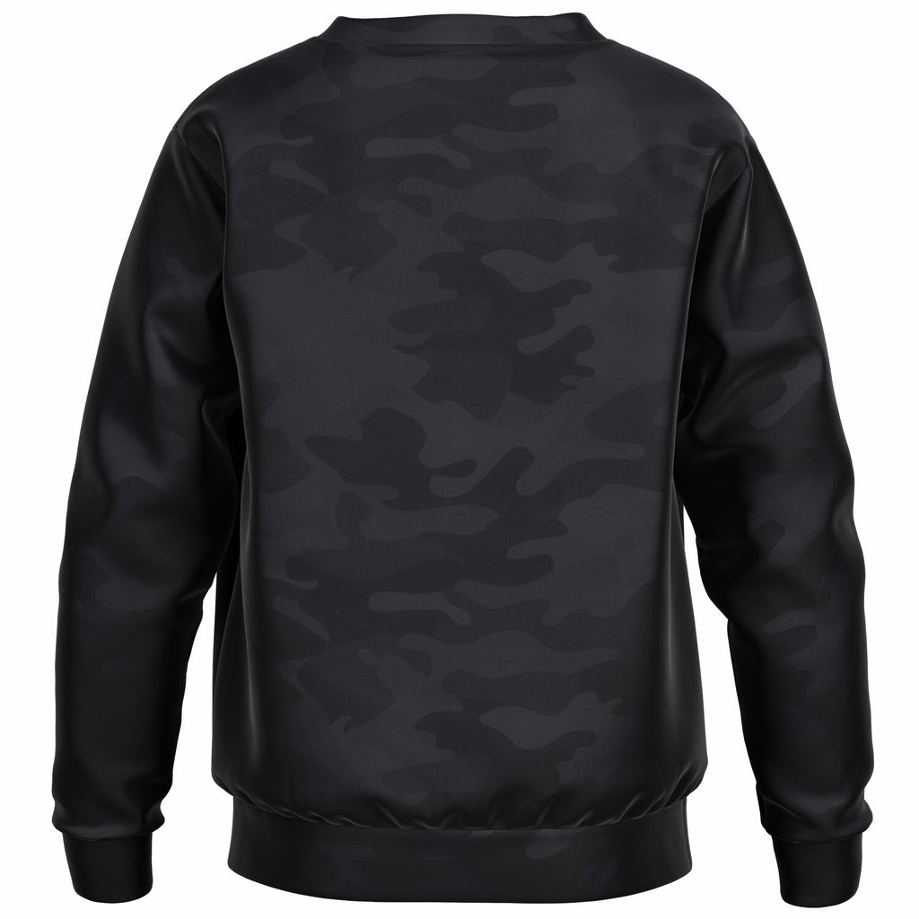 Kids Black Camouflage Sweatshirt – Ultra Soft & Stretchy, Cozy Fleece or Lightweight Sports Fabric Sweatshirt – Ultra Soft & Stretchy, Cozy Fleece or Lightweight Sports Fabric