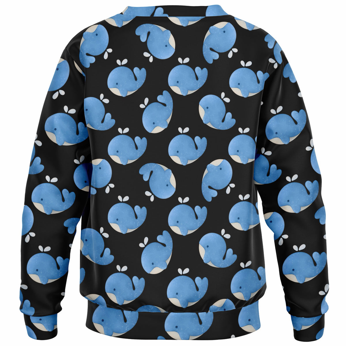 Kids Blue Whale Sweatshirt – Ultra Soft & Stretchy, Cozy Fleece or Lightweight Sports Fabric Sweatshirt – Ultra Soft & Stretchy, Cozy Fleece or Lightweight Sports Fabric