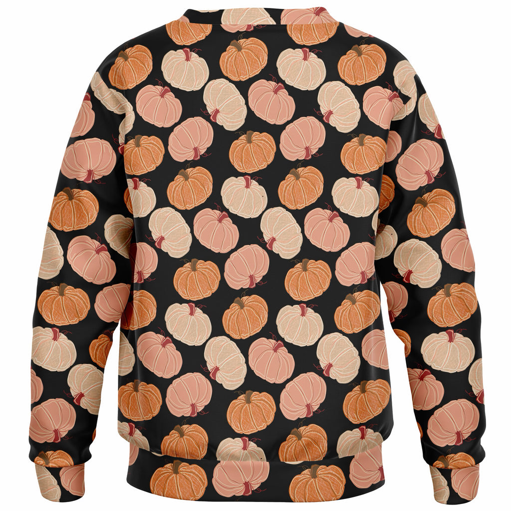 Kids Fall Pumpkin Sweatshirt – Ultra Soft & Stretchy, Cozy Fleece or Lightweight Sports Fabric Sweatshirt – Ultra Soft & Stretchy, Cozy Fleece or Lightweight Sports Fabric