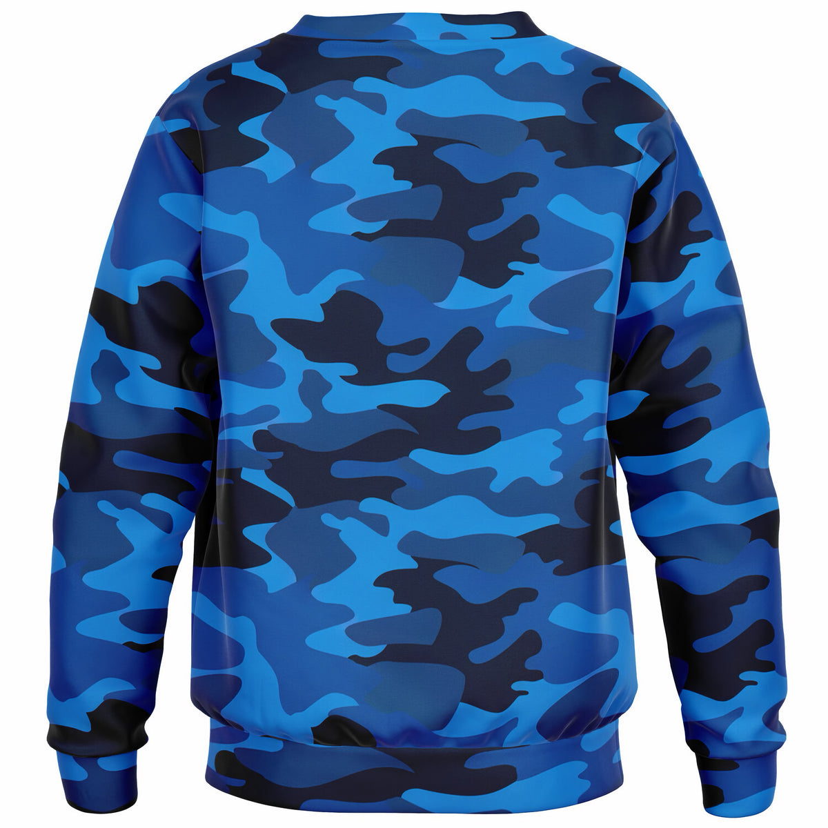 Kids Blue Camouflage Sweatshirt – Ultra Soft & Stretchy, Cozy Fleece or Lightweight Sports Fabric Sweatshirt – Ultra Soft & Stretchy, Cozy Fleece or Lightweight Sports Fabric