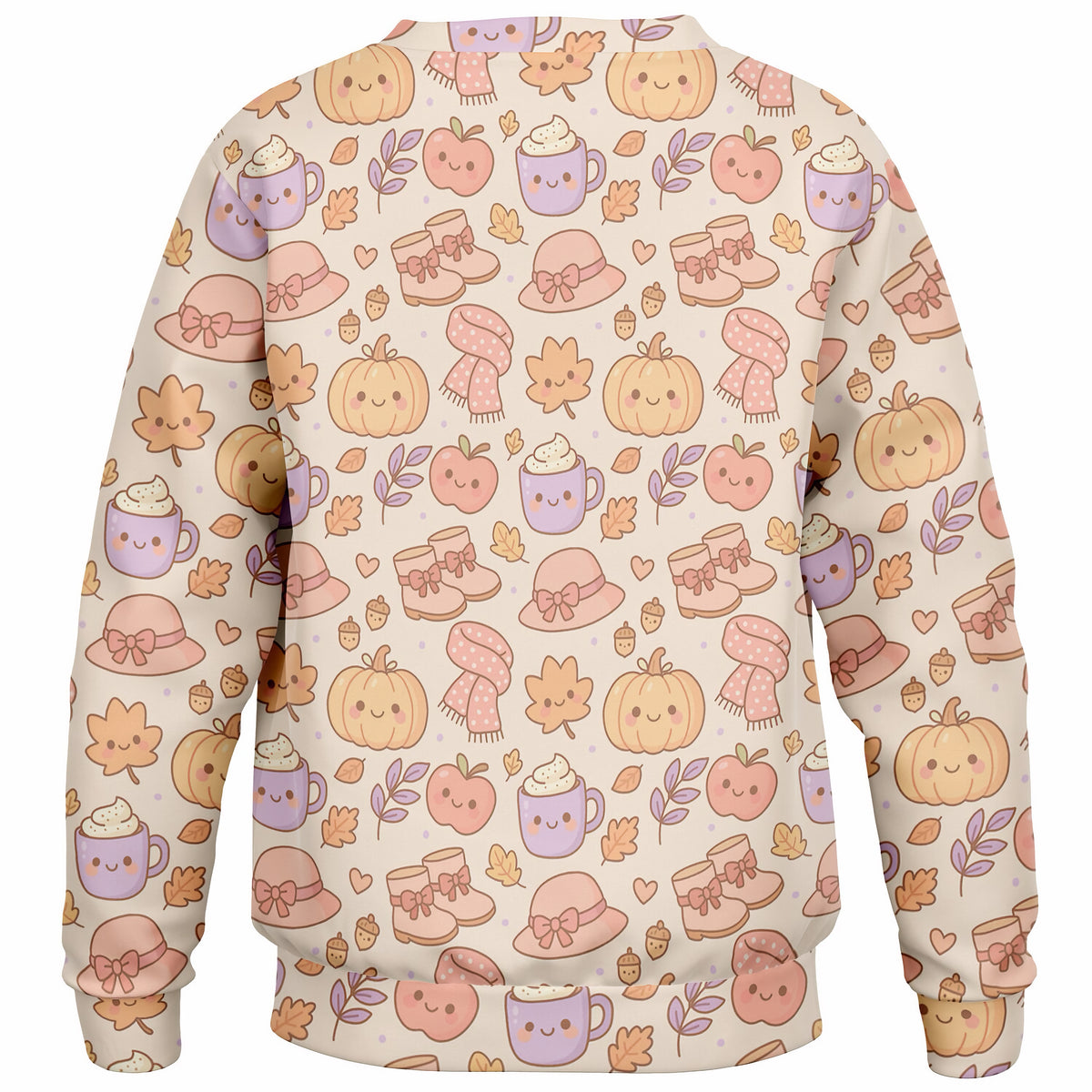 Kids Cute Kawaii Fall Sweatshirt – Ultra Soft & Stretchy, Cozy Fleece or Lightweight Sports Fabric Sweatshirt – Ultra Soft & Stretchy, Cozy Fleece or Lightweight Sports Fabric