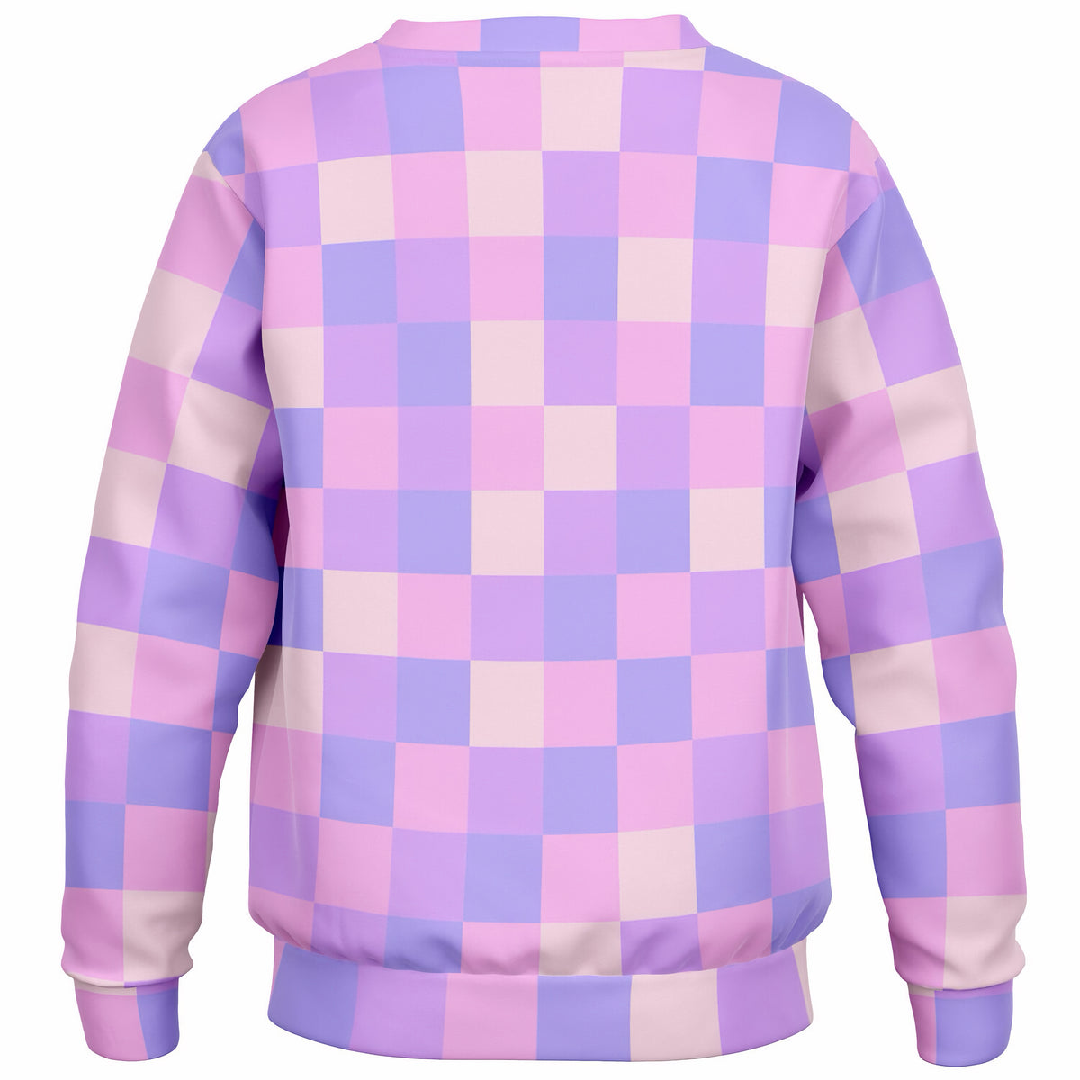 Girls Pink & Purple Plaid Sweatshirt – Ultra Soft & Stretchy, Cozy Fleece or Lightweight Sports Fabric Sweatshirt – Ultra Soft & Stretchy, Cozy Fleece or Lightweight Sports Fabric