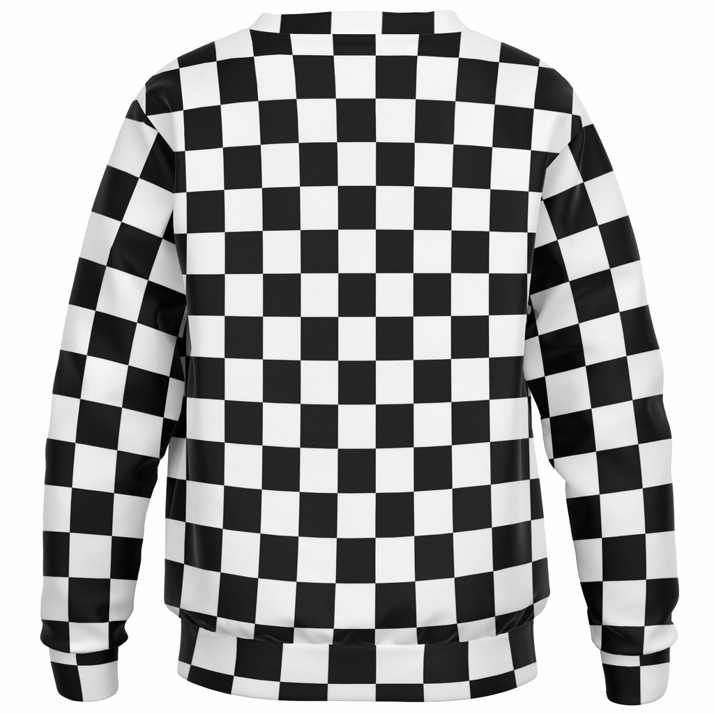 Kids Checkered Sweatshirt – Ultra Soft & Stretchy, Cozy Fleece or Lightweight Sports Fabric Sweatshirt – Ultra Soft & Stretchy, Cozy Fleece or Lightweight Sports Fabric