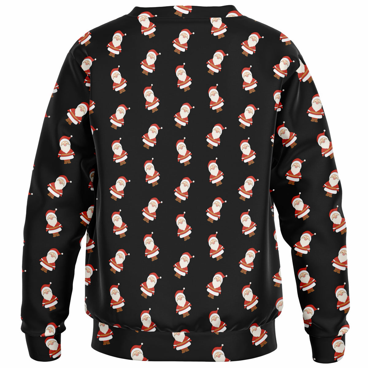 Kids Santa Claus Christmas Sweatshirt – Ultra Soft & Stretchy, Cozy Fleece or Lightweight Sports Fabric Sweatshirt – Ultra Soft & Stretchy, Cozy Fleece or Lightweight Sports Fabric