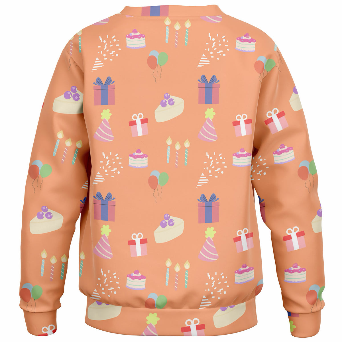 Kids Birthday Party Orange Sweatshirt – Ultra Soft & Stretchy, Cozy Fleece or Lightweight Sports Fabric Sweatshirt – Ultra Soft & Stretchy, Cozy Fleece or Lightweight Sports Fabric