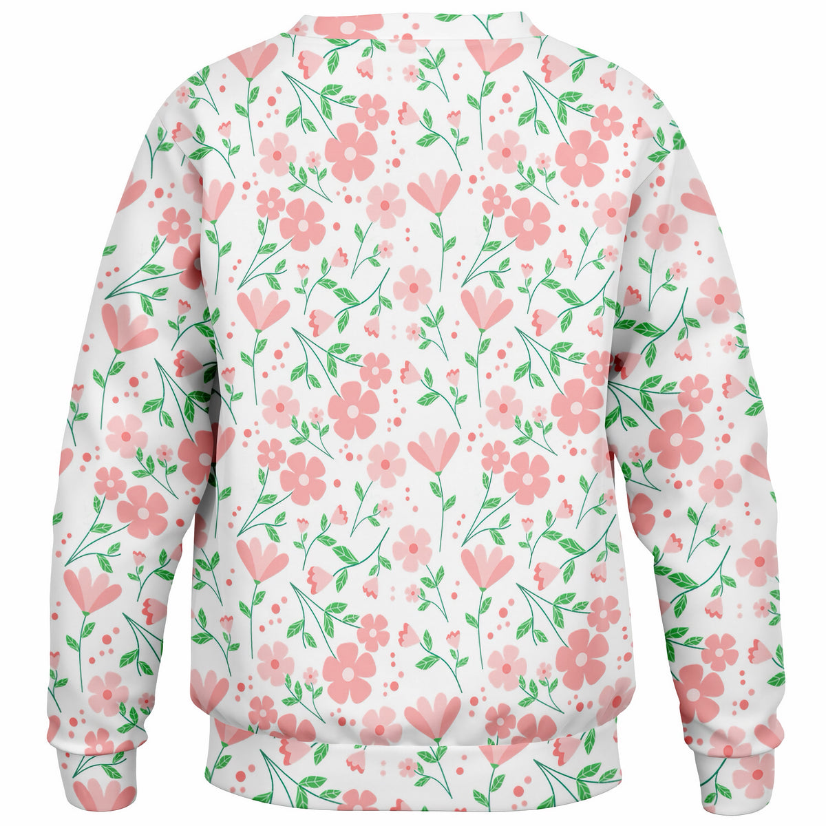 Girls Pink Flower Petals Sweatshirt – Ultra Soft & Stretchy, Cozy Fleece or Lightweight Sports Fabric Sweatshirt – Ultra Soft & Stretchy, Cozy Fleece or Lightweight Sports Fabric