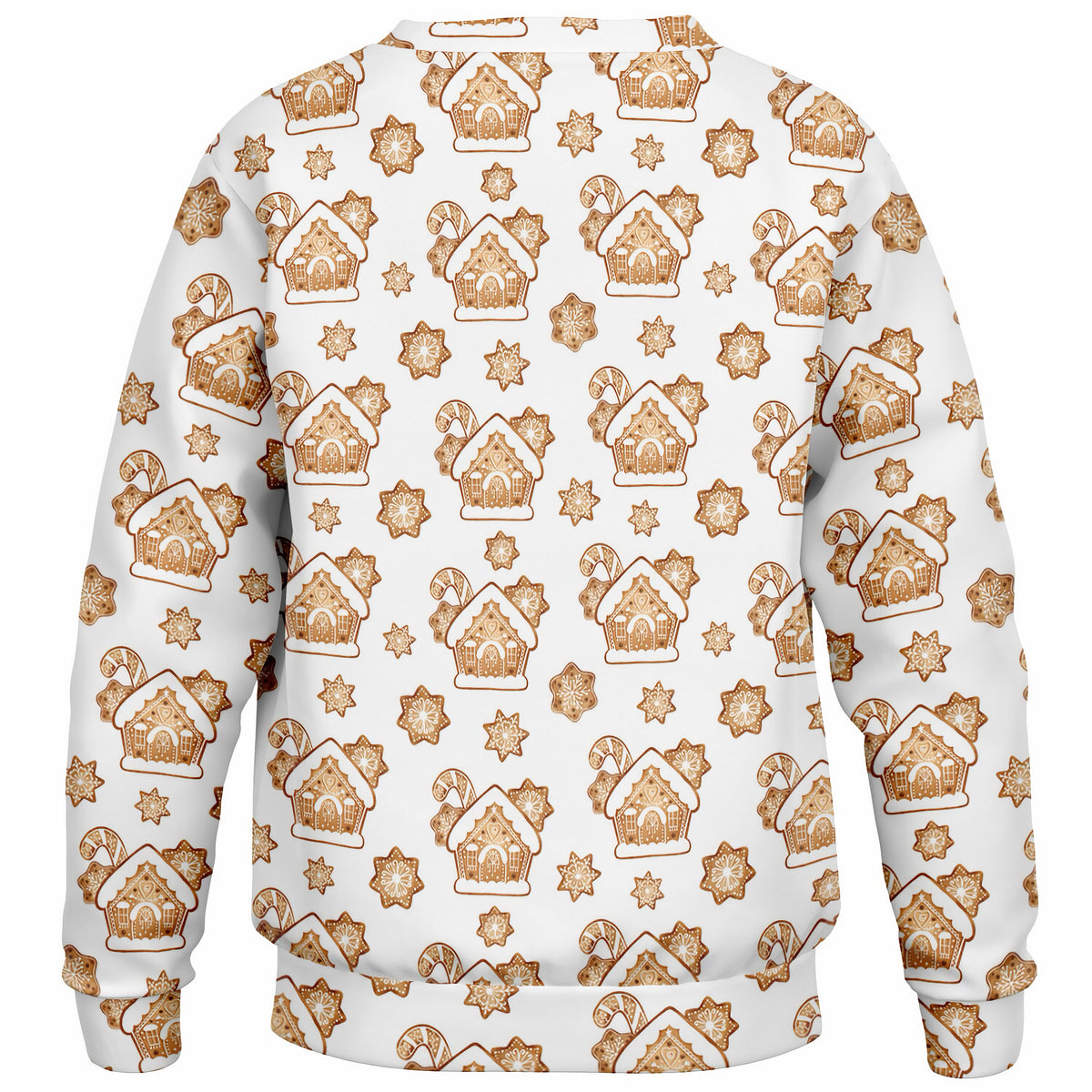 Kids Christmas Gingerbread House Sweatshirt – Ultra Soft & Stretchy, Cozy Fleece or Lightweight Sports Fabric Sweatshirt – Ultra Soft & Stretchy, Cozy Fleece or Lightweight Sports Fabric
