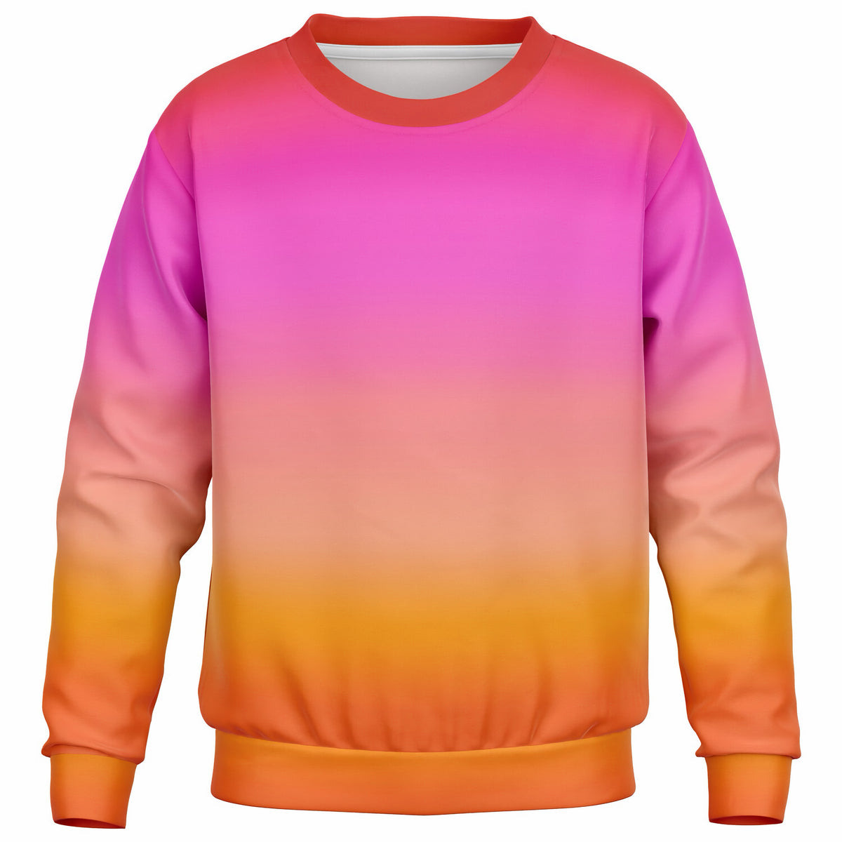 Kids Sunset Ombre Sweatshirt – Ultra Soft & Stretchy, Cozy Fleece or Lightweight Sports Fabric Sweatshirt – Ultra Soft & Stretchy, Cozy Fleece or Lightweight Sports Fabric
