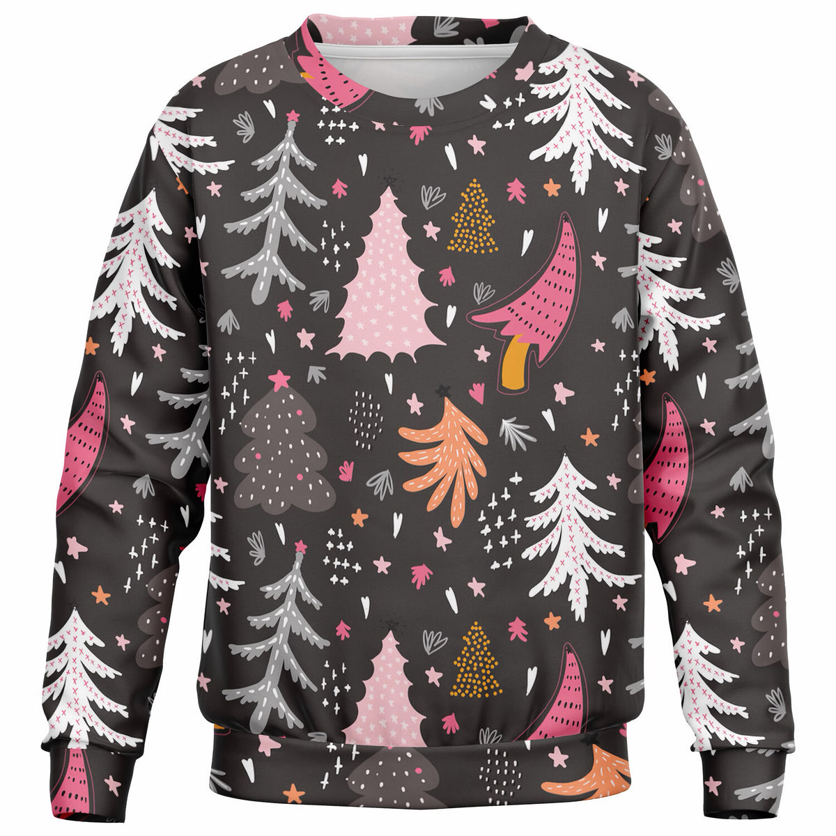 Kids Cute Christmas Tree Sweatshirt – Ultra Soft & Stretchy, Cozy Fleece or Lightweight Sports Fabric Sweatshirt – Ultra Soft & Stretchy, Cozy Fleece or Lightweight Sports Fabric