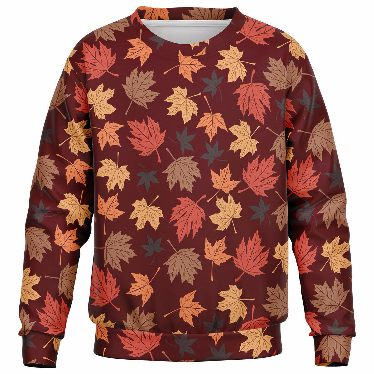 Kids Autumn Leaves Sweatshirt – Ultra Soft & Stretchy, Cozy Fleece or Lightweight Sports Fabric Sweatshirt – Ultra Soft & Stretchy, Cozy Fleece or Lightweight Sports Fabric