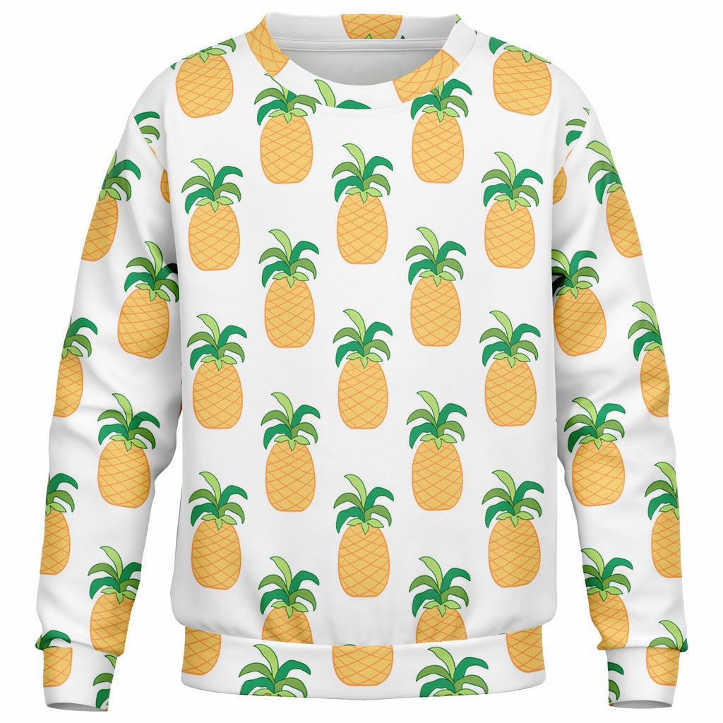 Kids Pineapple Sweatshirt – Ultra Soft & Stretchy, Cozy Fleece or Lightweight Sports Fabric Sweatshirt – Ultra Soft & Stretchy, Cozy Fleece or Lightweight Sports Fabric