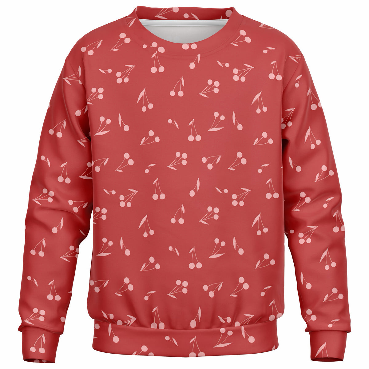 Girls Cute Cherry Sweatshirt – Ultra Soft & Stretchy, Cozy Fleece or Lightweight Sports Fabric Sweatshirt – Ultra Soft & Stretchy, Cozy Fleece or Lightweight Sports Fabric