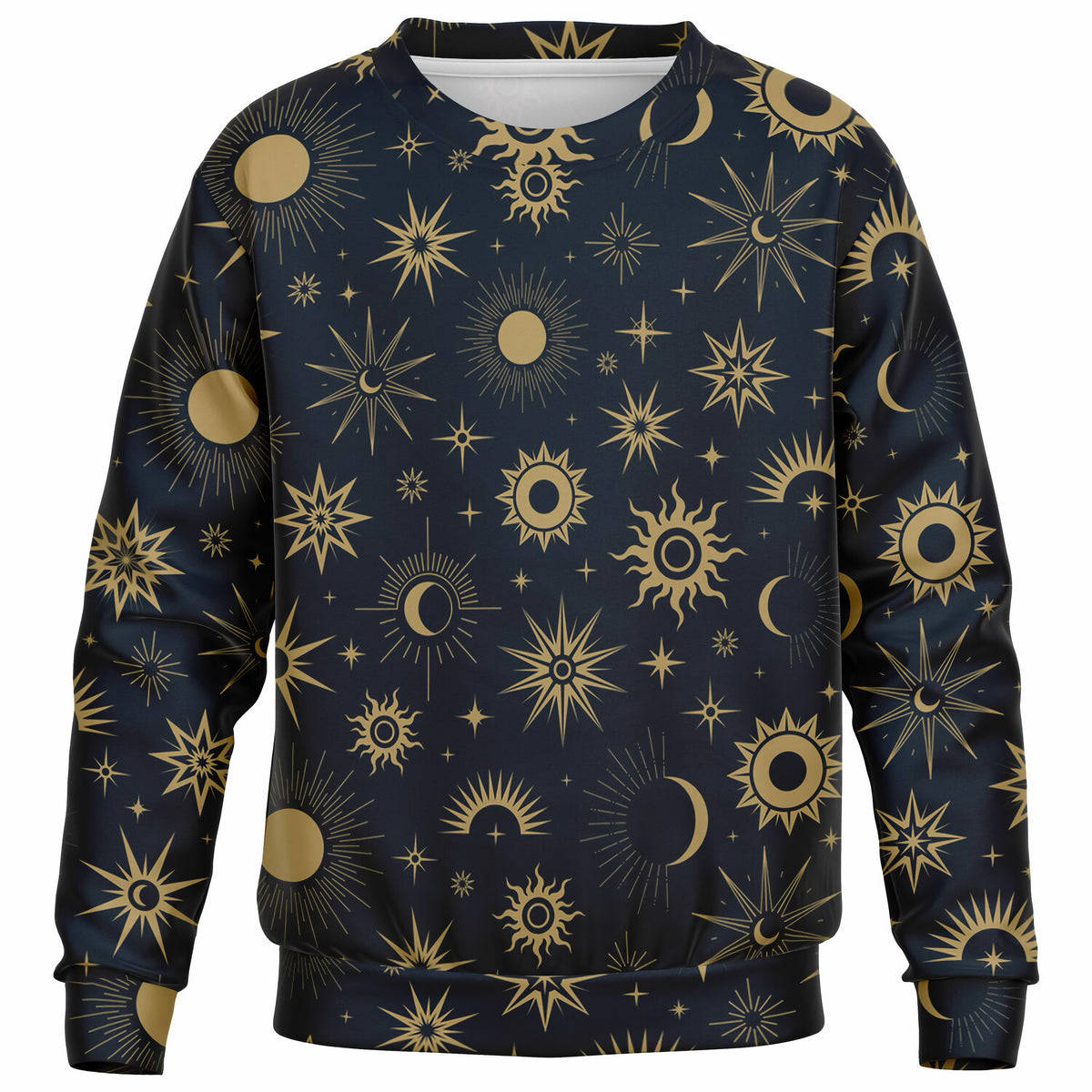 Kids Celestial Sun & Moon Sweatshirt – Ultra Soft & Stretchy, Cozy Fleece or Lightweight Sports Fabric Sweatshirt – Ultra Soft & Stretchy, Cozy Fleece or Lightweight Sports Fabric
