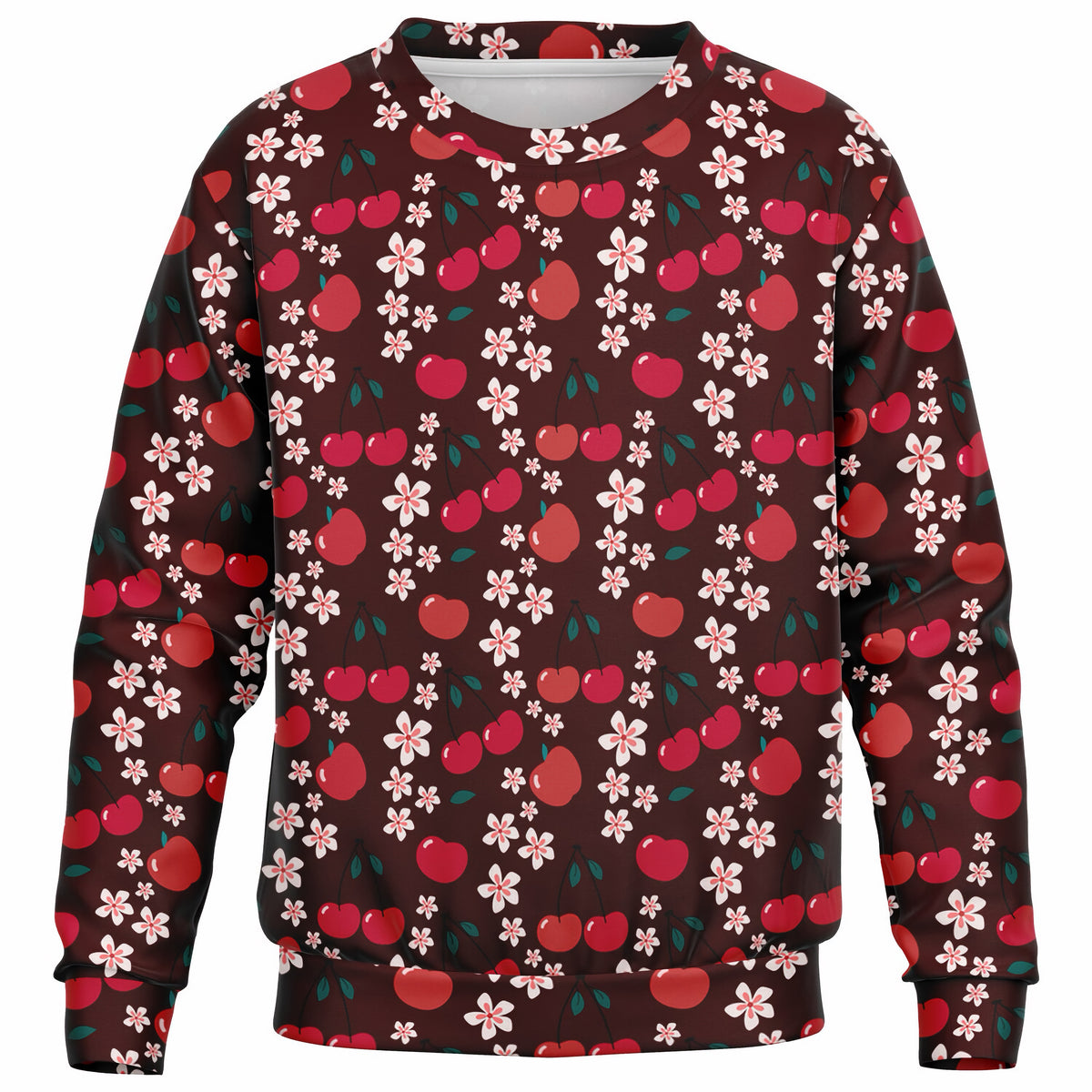 Girls Cherry Blossom Sweatshirt – Ultra Soft & Stretchy, Cozy Fleece or Lightweight Sports Fabric Sweatshirt – Ultra Soft & Stretchy, Cozy Fleece or Lightweight Sports Fabric