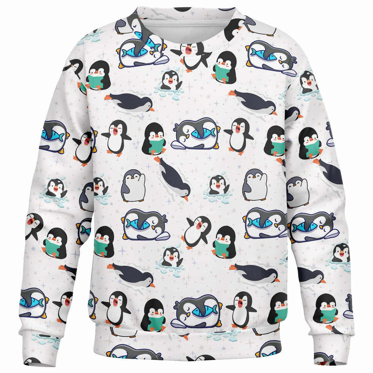 Kids Penguin Sweatshirt – Ultra Soft & Stretchy, Cozy Fleece or Lightweight Sports Fabric Sweatshirt – Ultra Soft & Stretchy, Cozy Fleece or Lightweight Sports Fabric