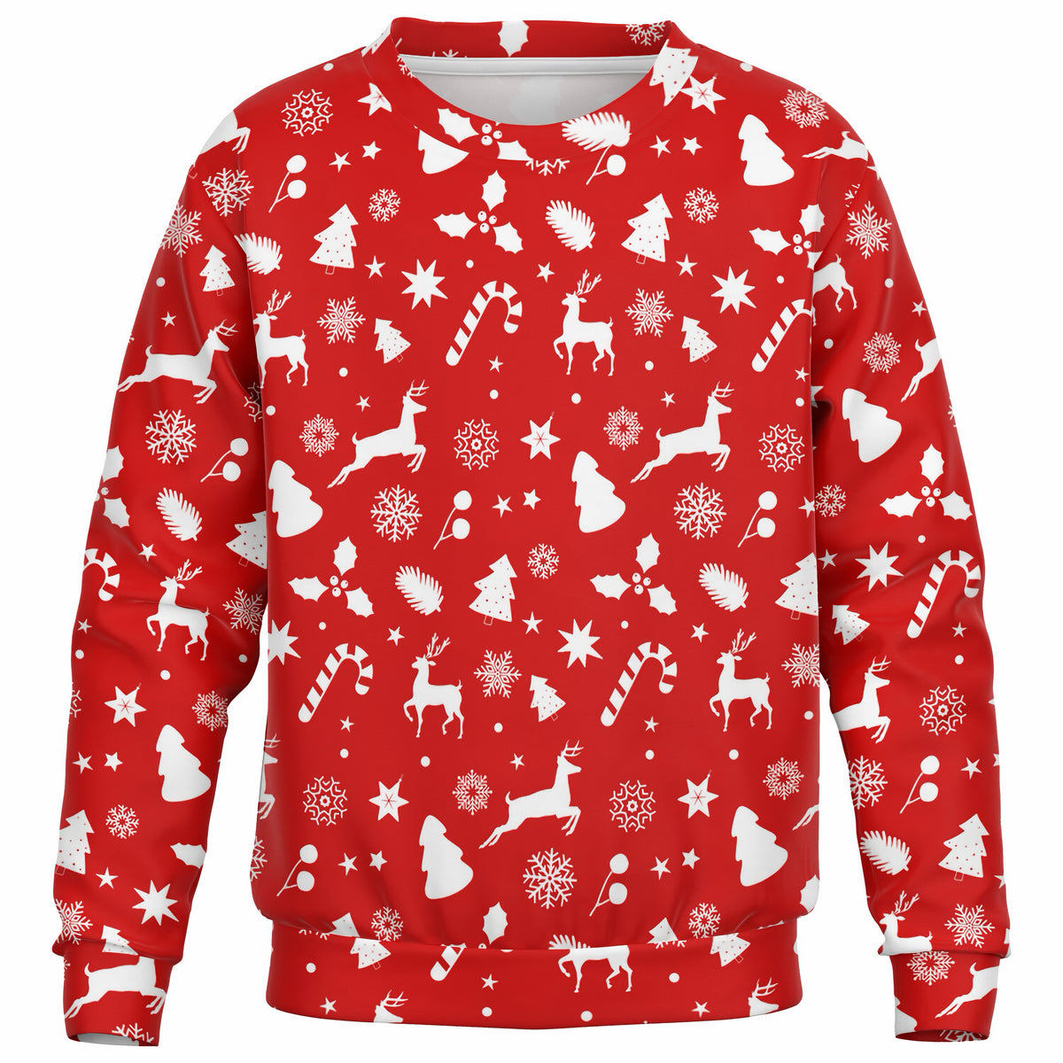 Kids Red Christmas Sweatshirt – Ultra Soft & Stretchy, Cozy Fleece or Lightweight Sports Fabric Sweatshirt – Ultra Soft & Stretchy, Cozy Fleece or Lightweight Sports Fabric