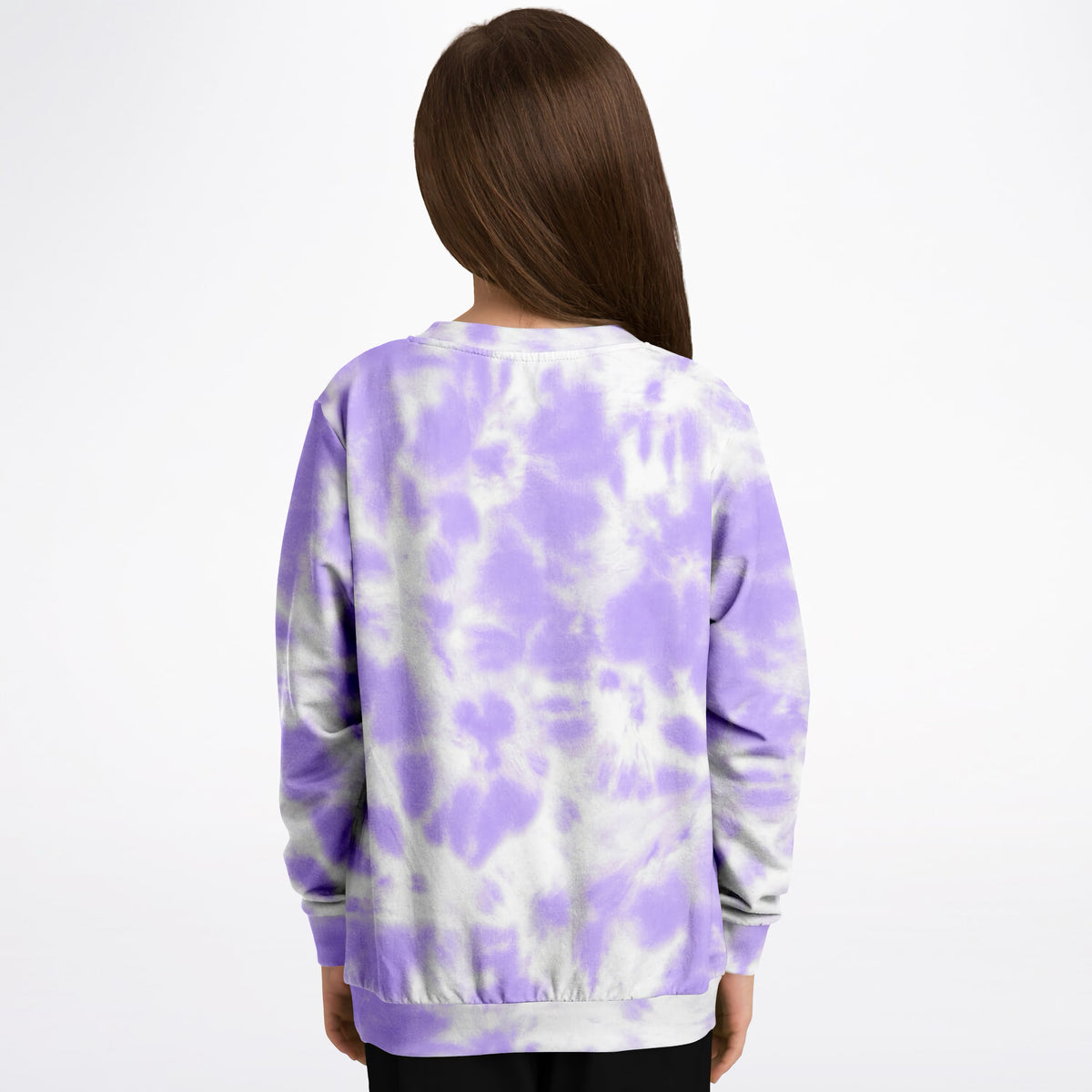 Kids Purple Tie Dye Sweatshirt – Ultra Soft & Stretchy, Cozy Fleece or Lightweight Sports Fabric Sweatshirt – Ultra Soft & Stretchy, Cozy Fleece or Lightweight Sports Fabric