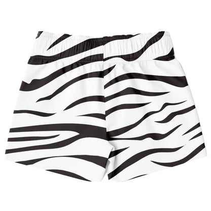 Boys Zebra Print Quick Drying Swim Trunks