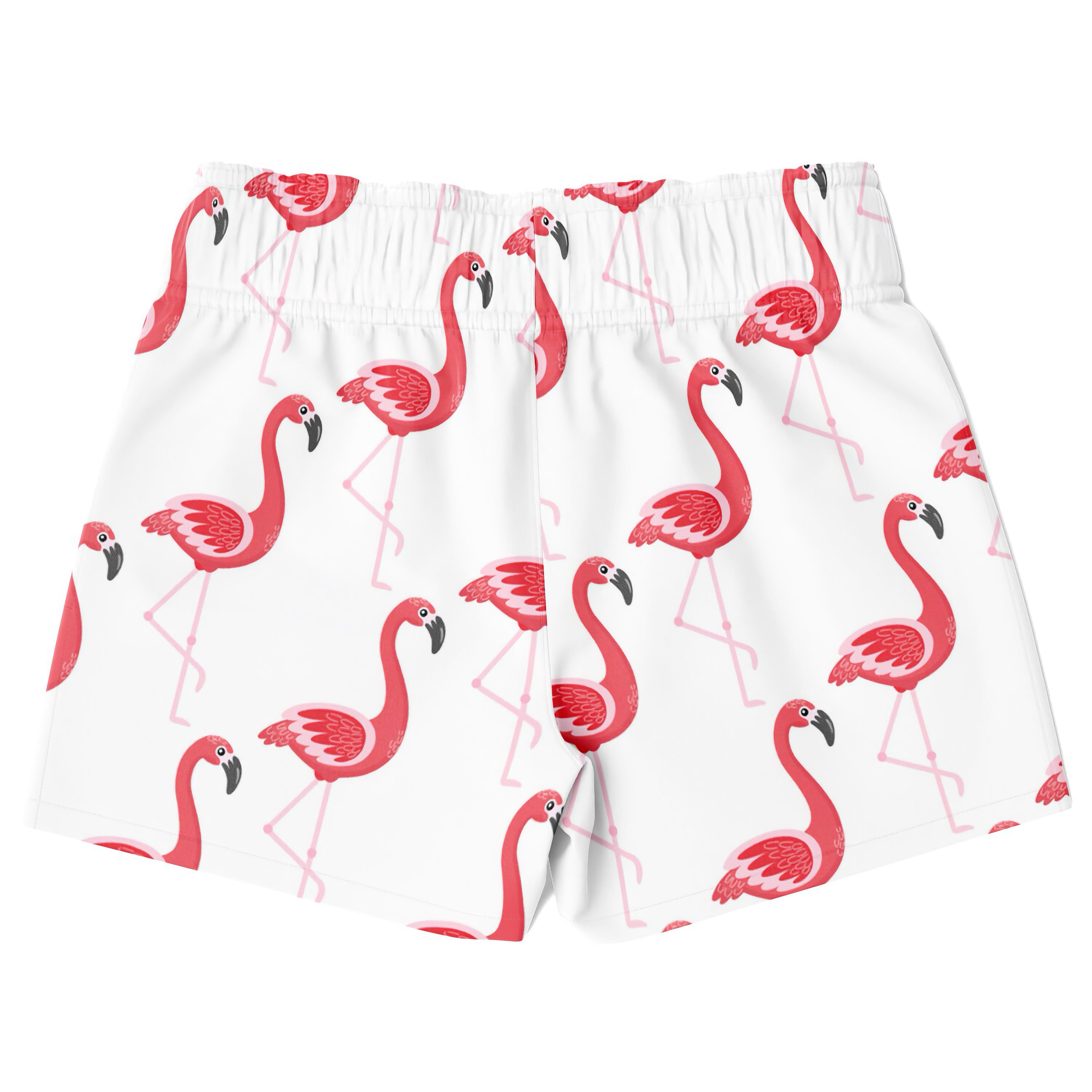 Boys Pink Flamingo Quick Drying Swim Trunks