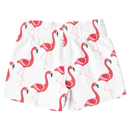 Boys Pink Flamingo Quick Drying Swim Trunks