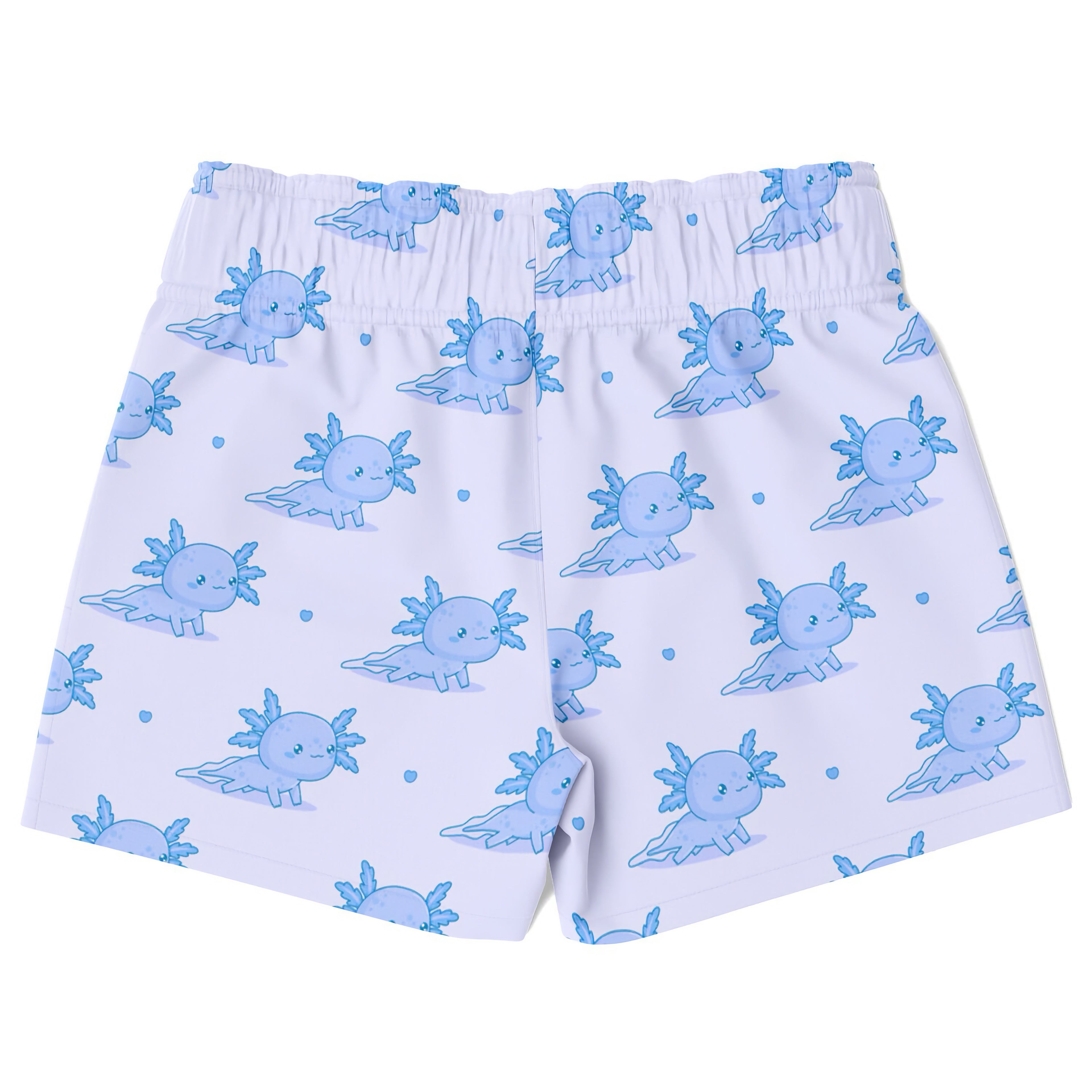Boys Blue Axolotl Quick Drying Swim Trunks